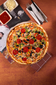 Vejetaryen Pizza (Standart Boy) görseli