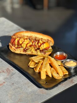 Hot Dog Bbq görseli