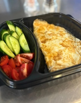 Dana Jambonlu Kaşarlı Omlet görseli