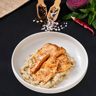 Beğendili Izgara Tavuk görseli