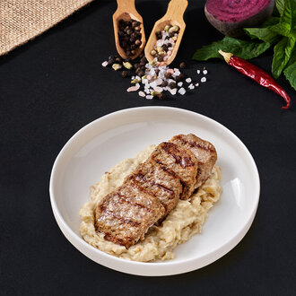 Kaşarlı Köfte Ve Patates Püresi görseli