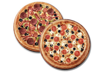 2 X Super Ekonomik Pizza görseli