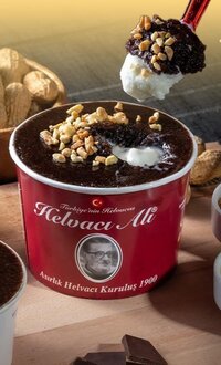 Çikolatalı İrmik Helvası (Büyük)(dondurmasız) görseli