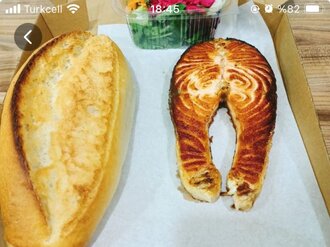 Izgara Norveç (Dilim) görseli