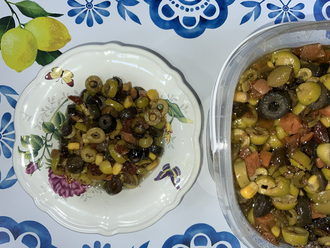 Mix Zeytin Salatası (100 Gr.) görseli
