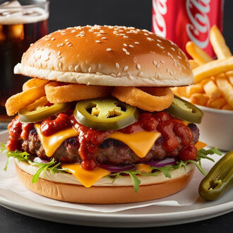 Meksika Burger Menü görseli