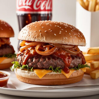 Can Can Burger Menü görseli