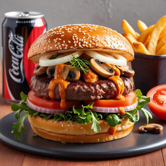 Türüf Burger Menü görseli