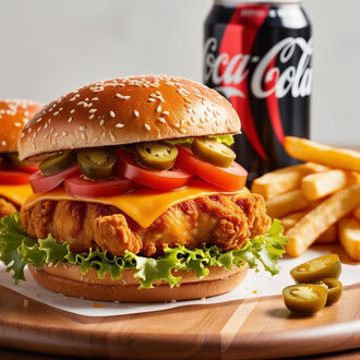 Krispi Chicken Menü görseli