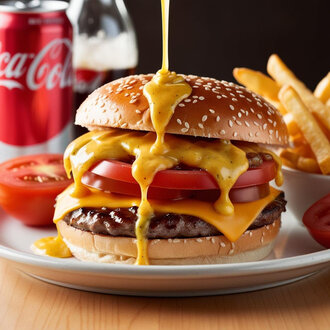 Honey Master Burger Menü görseli
