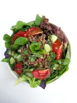 Karabuğdaylı Salata (Healthy Buckwheat Salad) görseli