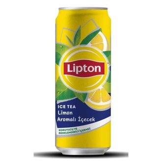 Lipton İce Tea Limon Kutu (33 Cl.) görseli