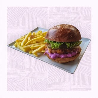 Purple Tavuk Burger görseli
