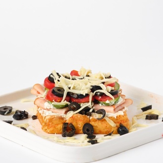 Zeytinli Breakfast Waffle görseli