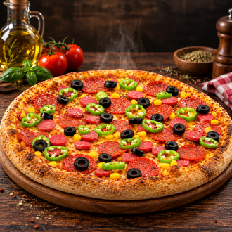 Space Pizza (Orta Boy) görseli