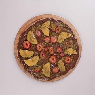 Meyveli Pizza görseli