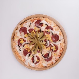 Sucuklu Pizza (Küçük) görseli