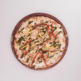 Pesto Tavuklu Pizza (Orta) görseli