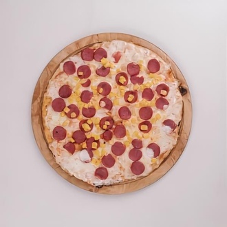Sosisli Pizza (Büyük) görseli