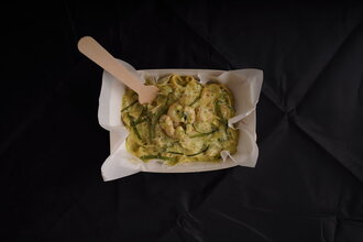 Karidesli Pesto Soslu Tagliatelle görseli