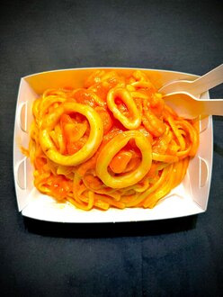 Deniz Mahsullü Linguine görseli