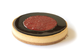 Çilekli & Çikolatalı Cheesecake (Orta Boy) görseli
