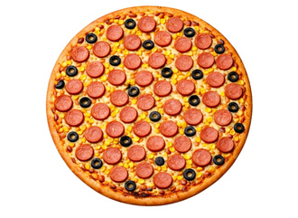 Sosisli Pizza (Orta Boy) görseli