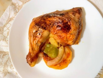 Fırında Tavuk But görseli