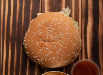 Coleslaw Tavuk Burger görseli