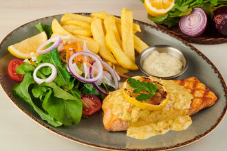 Somon Izgara / Grilled Salmon görseli