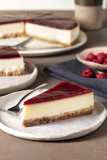 Frambuazlı Cheesecake Pasta görseli