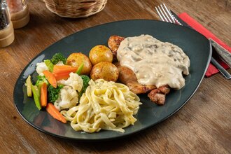 Alfredo Soslu Izgara Tavuk (250 Gr.) görseli