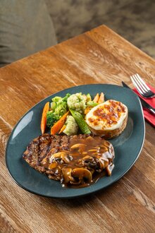 Mantar Soslu Izgara Antrikot (200 Gr.) görseli