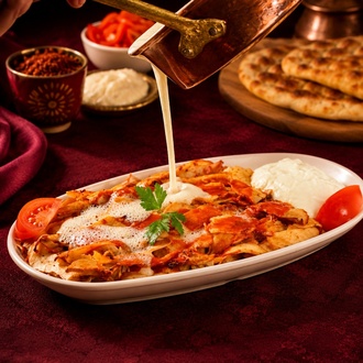 Tereyağlı İskender (Tavuk Dönerden) görseli