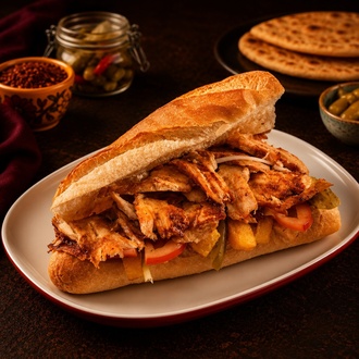 Yarım Ekmek Arası Tavuk Döner görseli