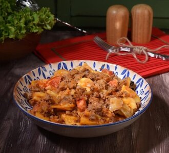 Kıymalı Patates Oturtma görseli