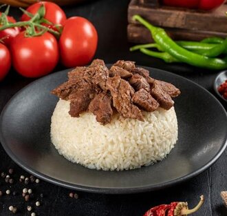 Pilav Üstü Dana Kavurma görseli