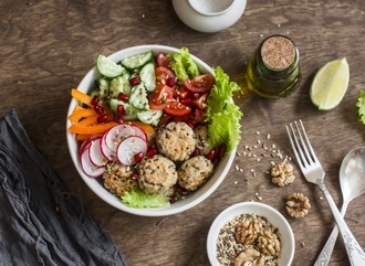 Truffle Köfte Bowl görseli