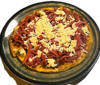 Sosi̇sli̇ Pi̇zza görseli