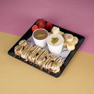 Crepe & Meyve Tabağı (2 Kişilik) görseli