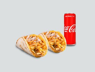 Coca Cola Fırsatı (2'Li Hey Taco (Tavuk Dönerden)) görseli