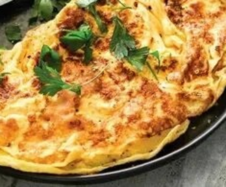 Beyaz Peynirli Omlet görseli