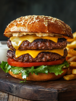 Double Burger görseli
