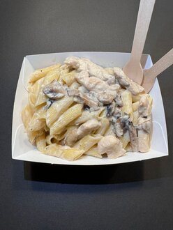 Tavuklu Mantarlı Penne görseli