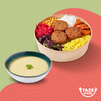 Taze Bowl Menü (Dilediğin Çorba & Dilediğin Taze Kase) görseli