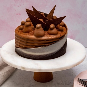 Mat Fıstıklı Pasta (6 Kişilik) görseli