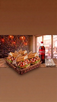 4'Lü Yarım + Cola (1 Lt.) görseli