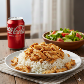 Tavuklu Pilav + Kutu İçecek Menü görseli
