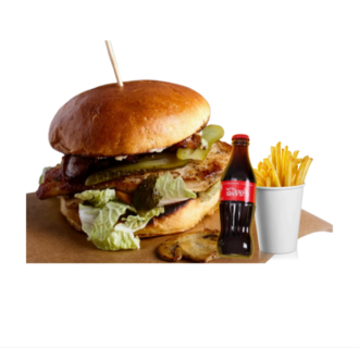 Tavuk Burger Menü görseli