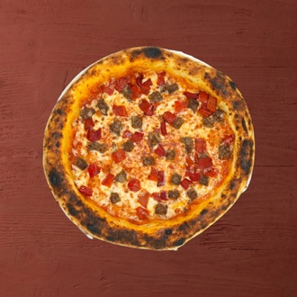 Kavurmalı Pizza görseli